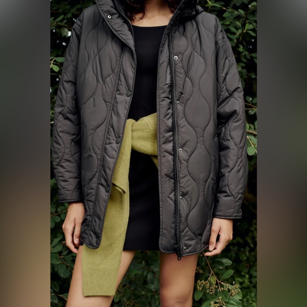NWT Zara Water Repellent Puffer Jacket